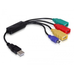 USB 2.0 external 4-port...